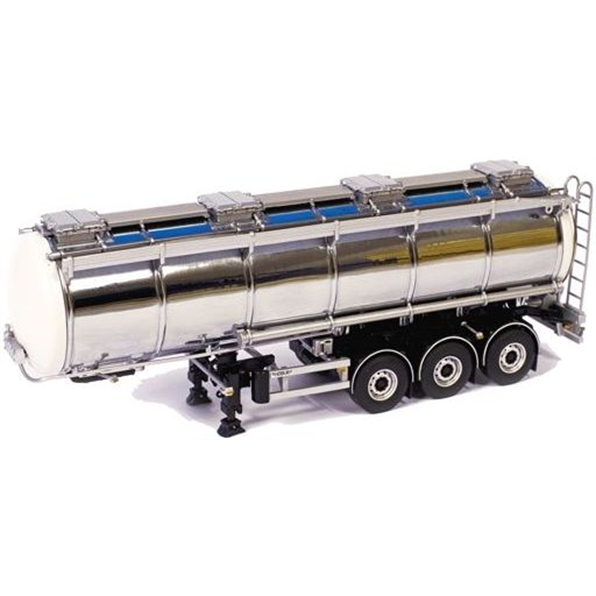 Tanker Trailer - White/Chrome