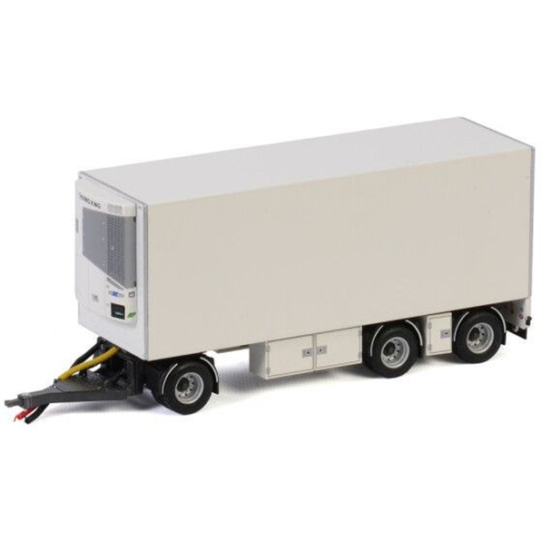 Turntable Drawbar Fridge Trailer 3 Axle 'White Line'