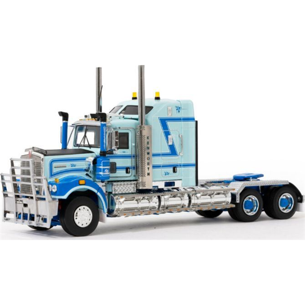 Kenworth C509 Sleeper Light Blue Drake