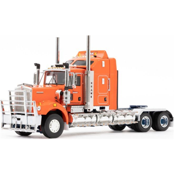 Kenworth C509 Sleeper Orange Drake