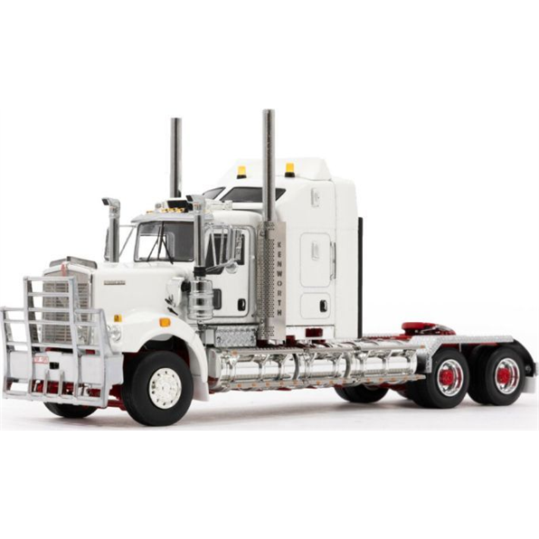 Kenworth C509 Sleeper White/Red Drake