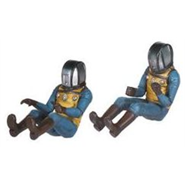 Ho 229 B Forward Facing Pilots Figure Set (Requires Painting)