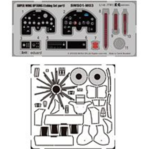 Swop Shinden Etching Parts Set Plastic Kit