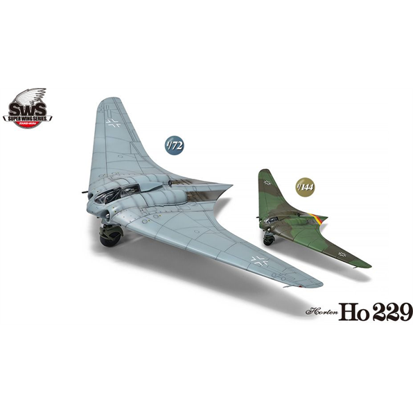 Horten HO229 1:72and1:144 Plastic Kit