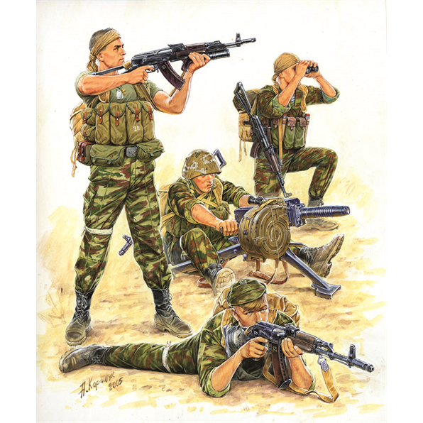 Russian Special Forces Fire Support Team