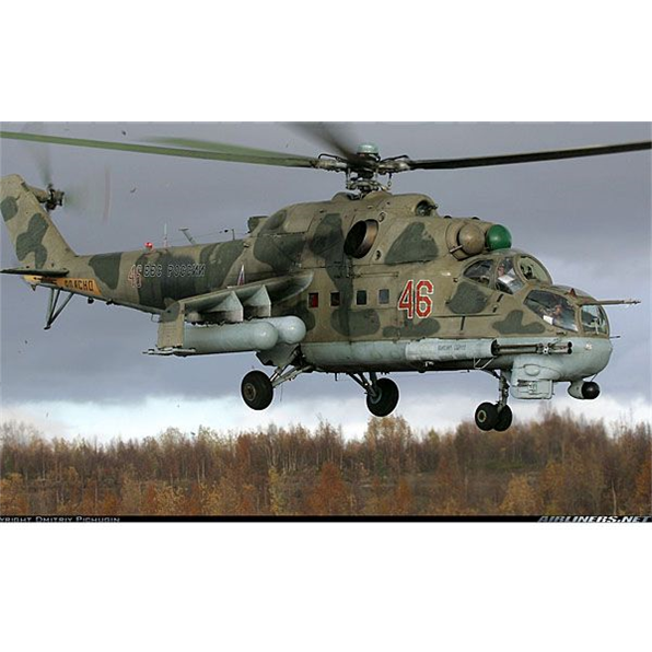 MIL Mi-24P Russian Attack Helicopter