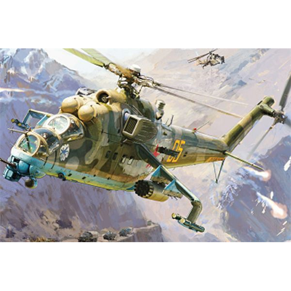 MIL-Mi 24 V/VP (HIND) Combat Helicopter