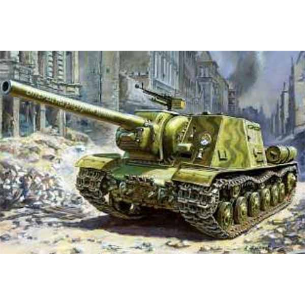 ISU-122 Soviet Self Propelled Gun WWII