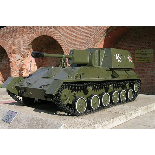 SU-76M Soviet S.P.Gun