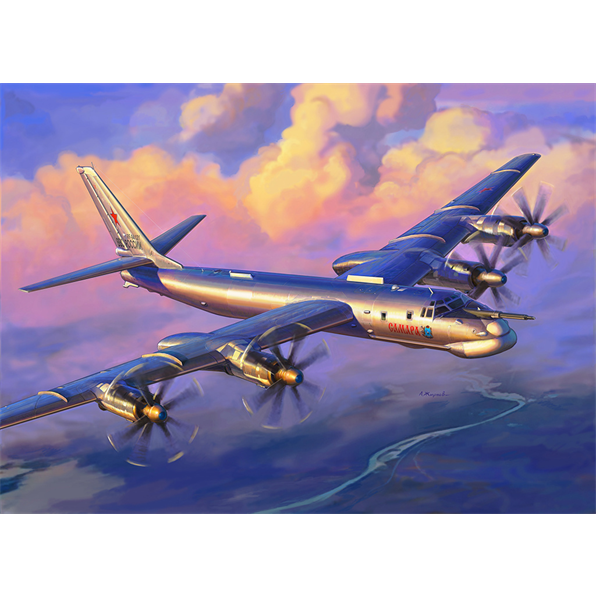 Tu-95 Soviet Turboprop Strategic Bomber