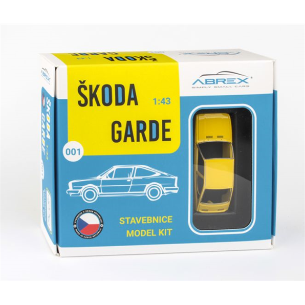 Skoda Garde 1982 Solar Yellow Model Kit