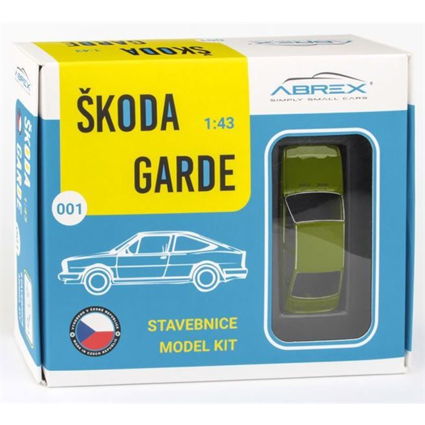Skoda Garde 1982 Olive Green Model Kit