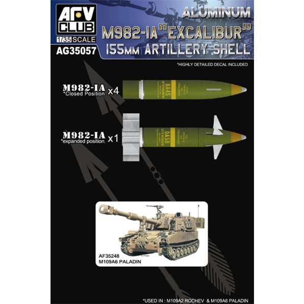 M982-1A 'Excalibur' 155mm Artillery Shell
