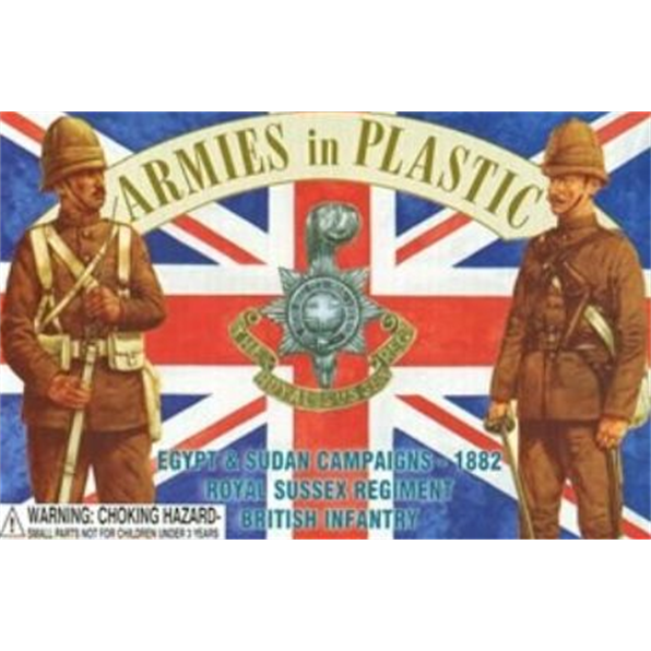 Royal Sussex Regiment British Infantry 1882