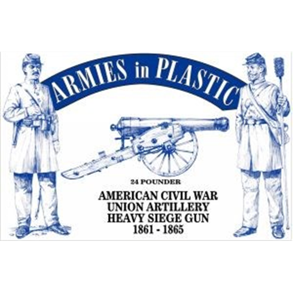 American Civil War Union Artillery Heavy Seige Gun 1861-1865 24lb