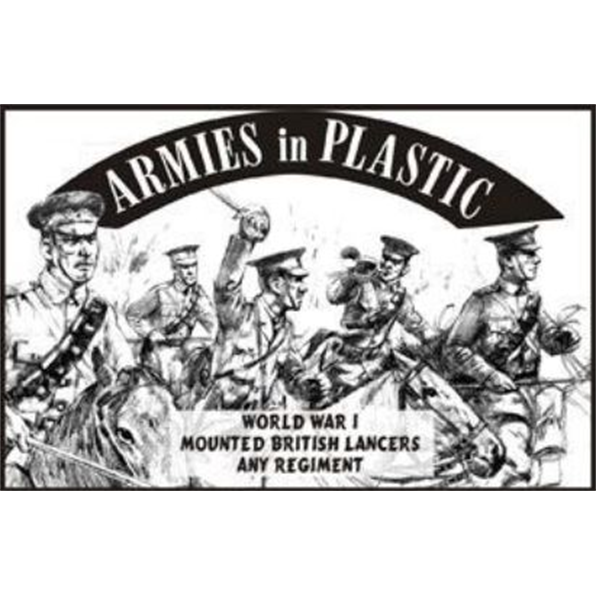 World War I Mounted British Lancers Any Regiment