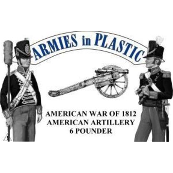 American War of 1812 American Artillery