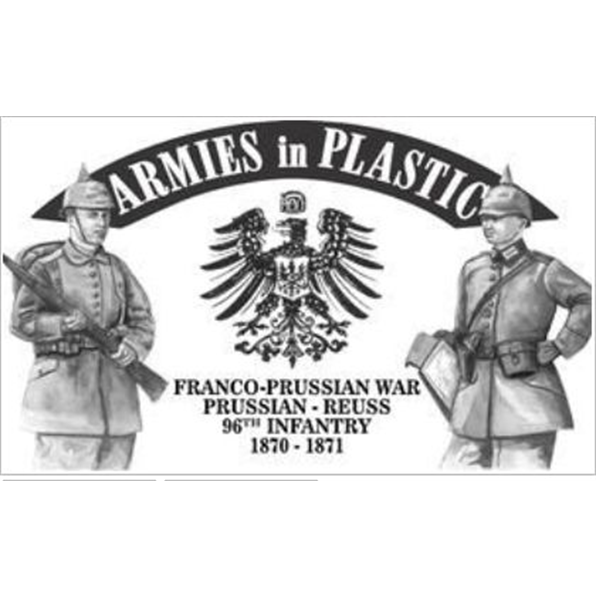 Franco-Prussian War Prussian Reuss 96th Infantry 1870 - 1871