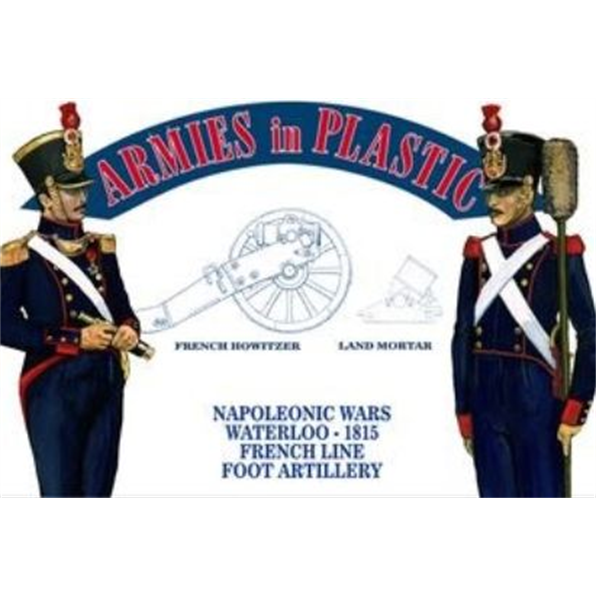 Napoleonic Wars French Line Foot Artillery Waterloo 1815