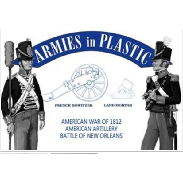 American War of 1812 American Artillery