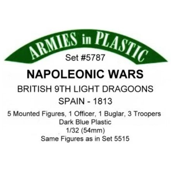 Napoleonic Wars British 9th Light Dragoons Spain 1813