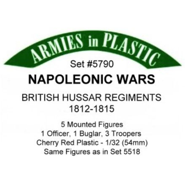 Napoleonic Wars British Hussar Regiments 1812-1815