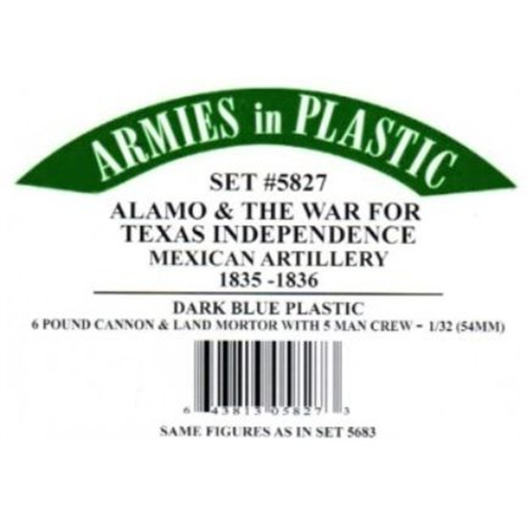 The Alamo and The War for Texas Independence Mexican Artillery 1835-1836