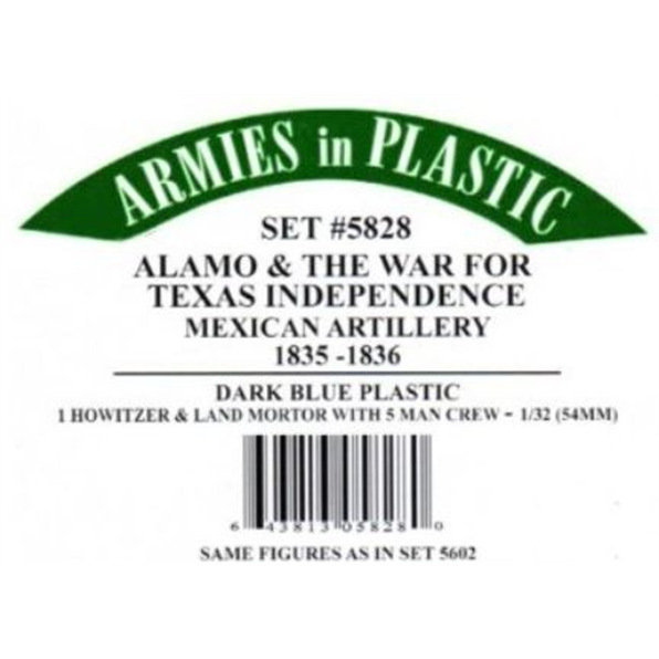 The Alamo and The War for Texas Independence Mexican Artillery 1835-1836