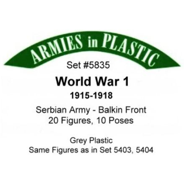 World War 1 1915-1918 Serbian Army Balkin Front