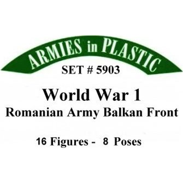 WWI Romanian Infantry Balken Front