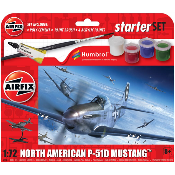 Starter Set - North American P-51D Mustang
