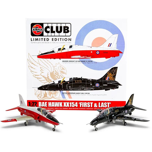 BAE Hawk XX154 First and Last Ex 'Airfix Club Exclusive'
