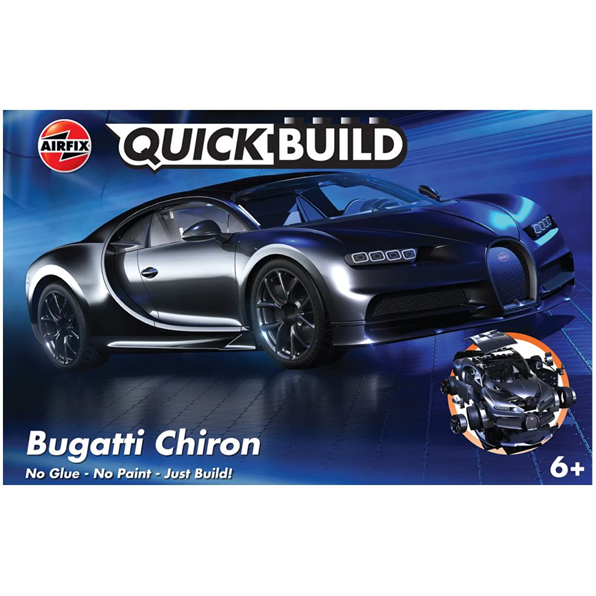 QUICKBUILD Bugatti Chiron - Black