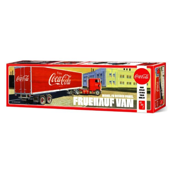 Fruehauf Beaded Van Semi Trailer Coca-Cola
