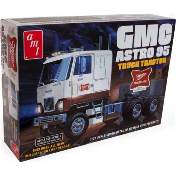 GMC Astro 95 Semi Tractor Miller Beer