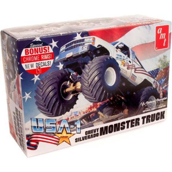 Chevy Silverado Monster Truck USA-1