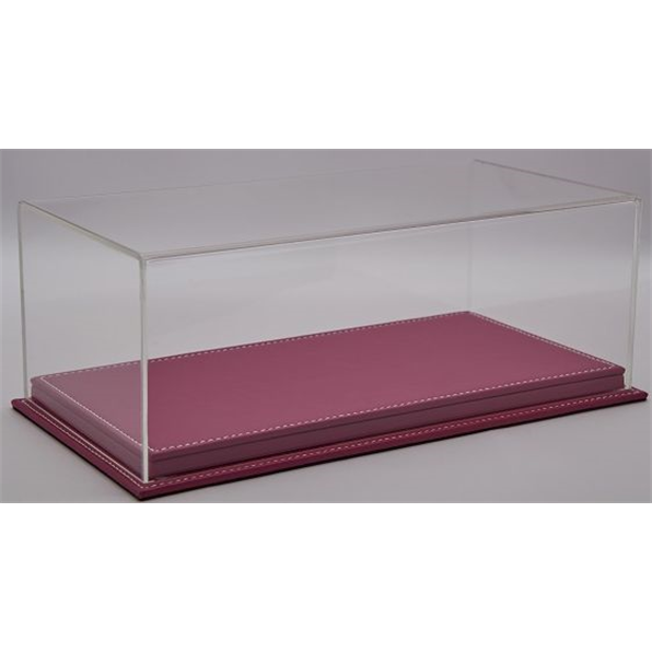 Mulhouse 1:8 Display Case w/Pink Leather Base