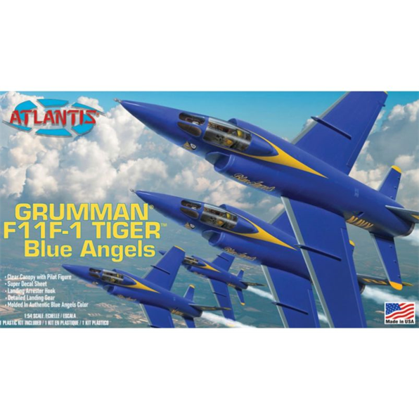US Navy Blue Angels F11F-1 Grumman Tiger