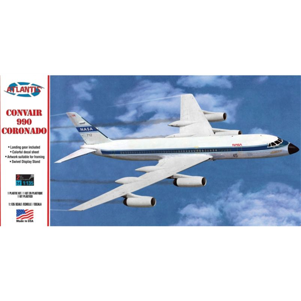 Convair 990 Jet Airliner w/NASA Markings