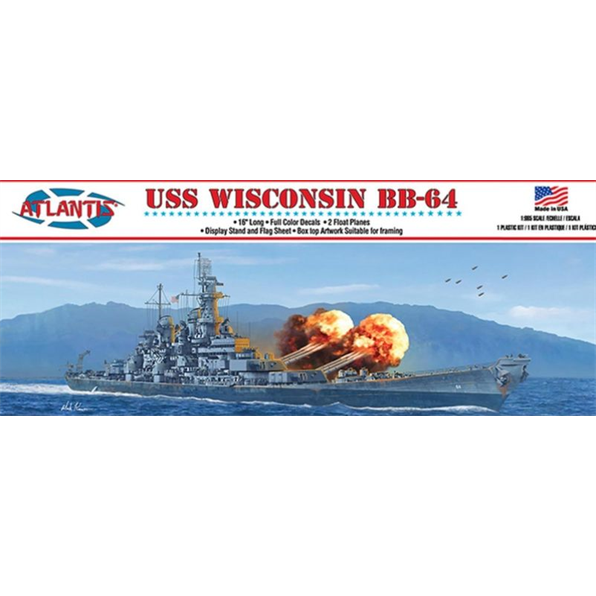 USS Wisconsin BB-64 Battleship