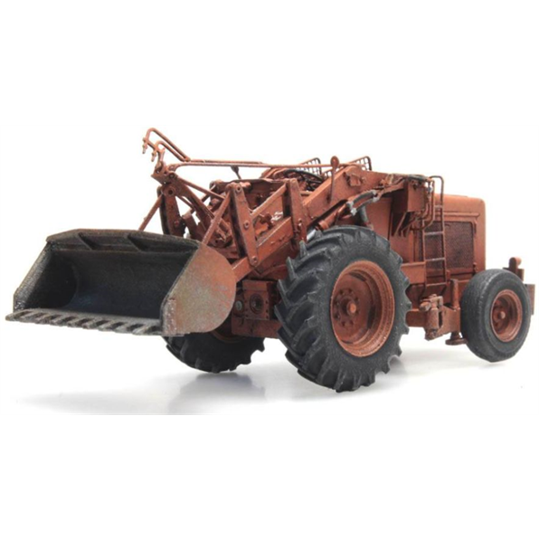 Bischoff Polytrac with Shovel 1:87 Resin Kit, Unpainted