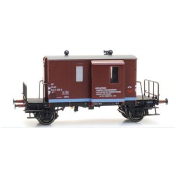 Freight Train Attendant Wagon 108-6 Power Generator Wagon IV (NS) train 1:87