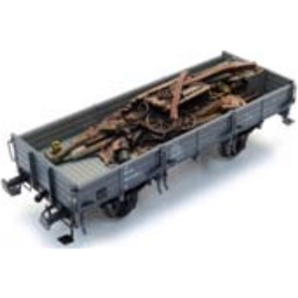 Scrap Metal Cargo for Sand Wagon Ready Made Painted