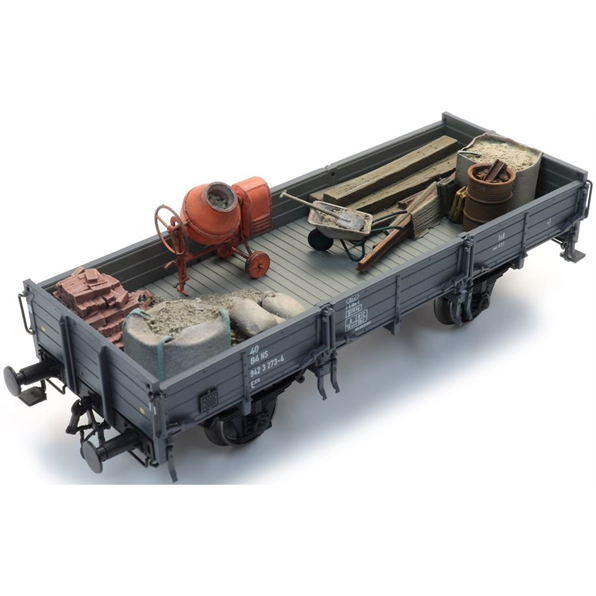 Cargo for Work Wagon Ready-Made, Painted