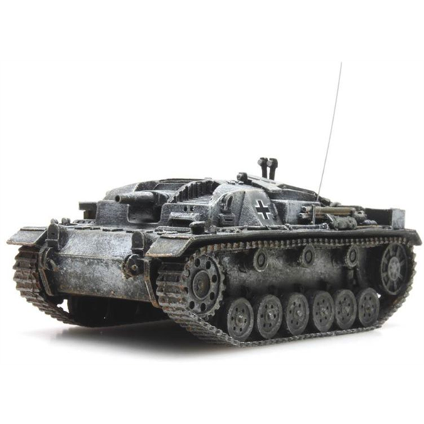 WM Stug III Ausf A2 Winter 1:87 Ready-Made, Painted