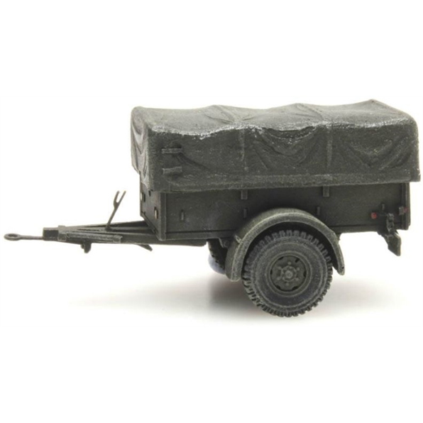 NL Aanhanger Polynorm 1 Ton 1:87 Ready-Made, Painted