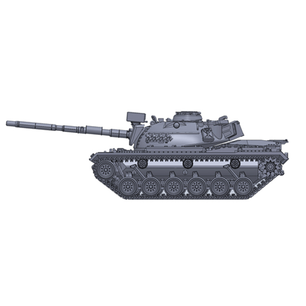 BRD M48 A2 Train Load 1:160 Ready-Made, Painted