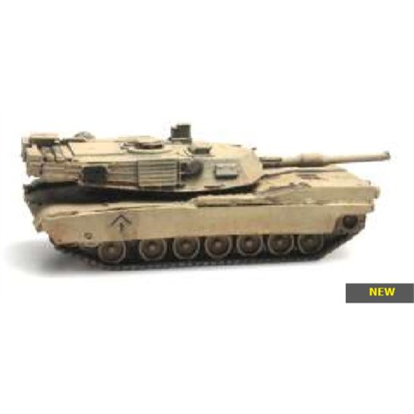 M1A1 Abrams Desert N Train Load 1:160 Ready-Made, Painted