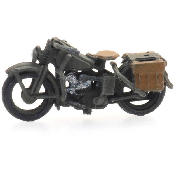 US Motorcycle Military 1:160 Ready-Made, Painted