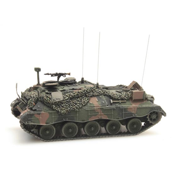 At Jaguar 2 Fuhrungspz. Combat Ready Camouflage 1:87 Ready-Made, Painted